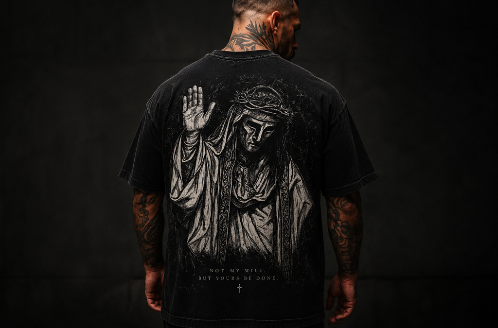 Not My Will But Yours Be Done — back print