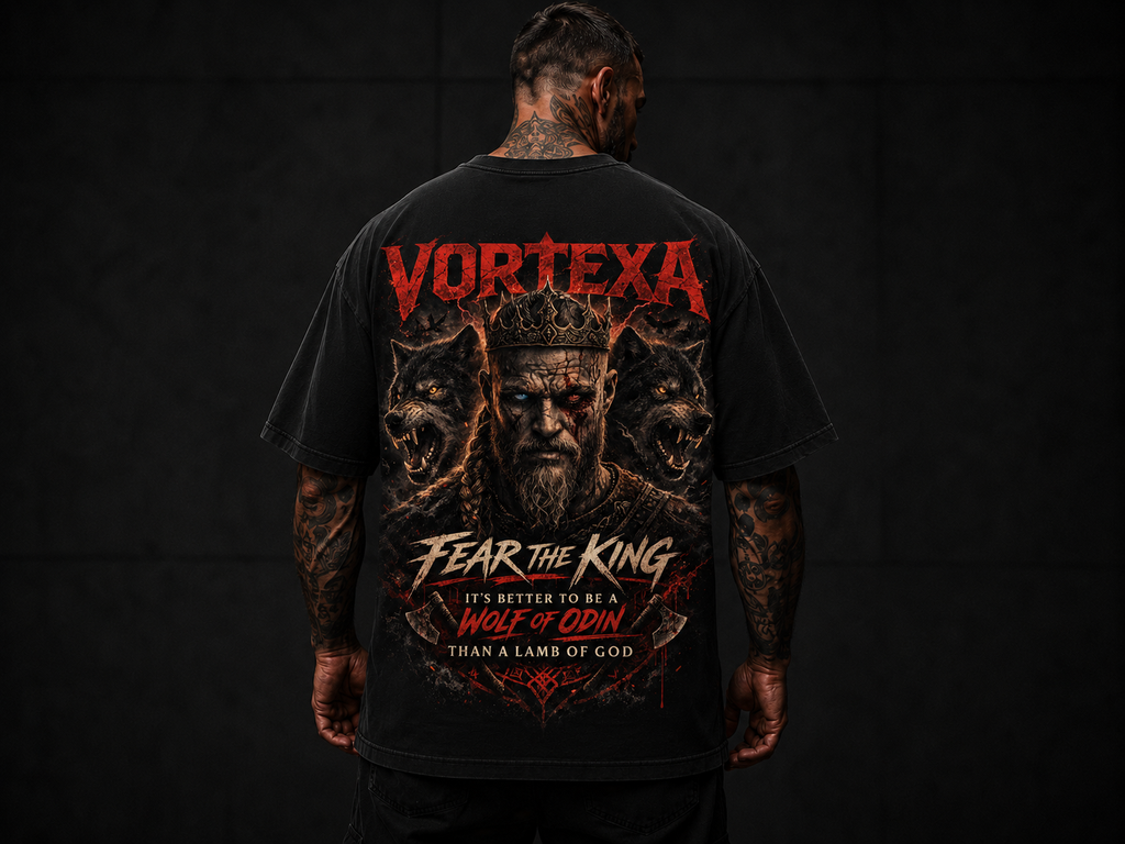 Fear the King — гръб